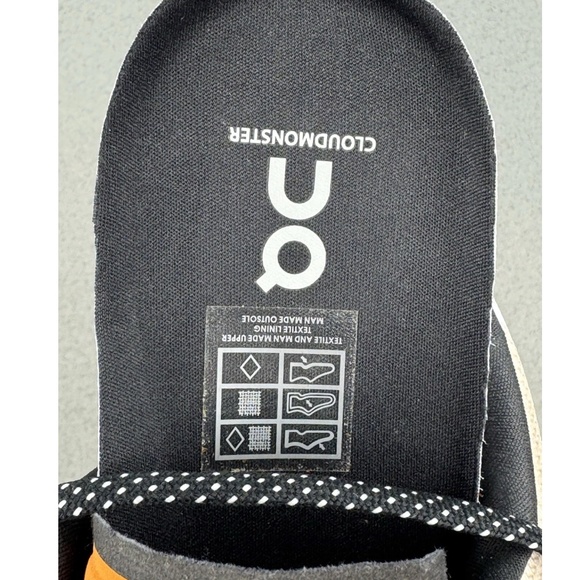 ON RUNNING CLOUDMONSTER SIZE 8.5 WOMENS FAWN/TUMERIC - Picture 4 of 12